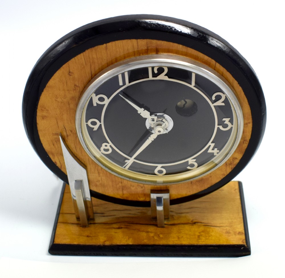 1930's Art Deco Modernist Clock View II