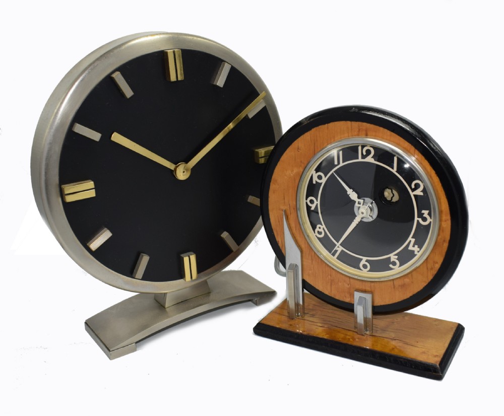 1930's Art Deco Modernist Clock View VIII
