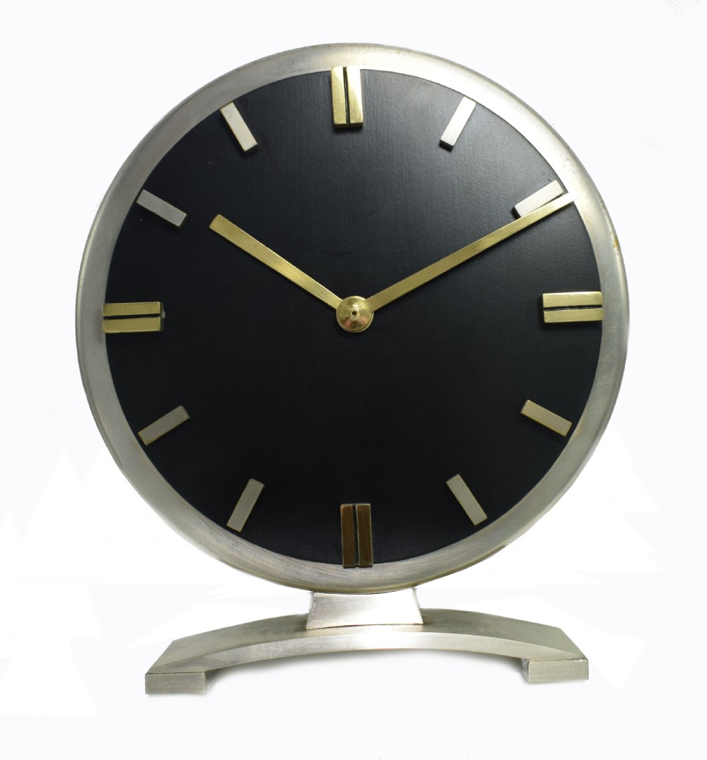 Art Deco Machine Age 8 Day Mantle Clock