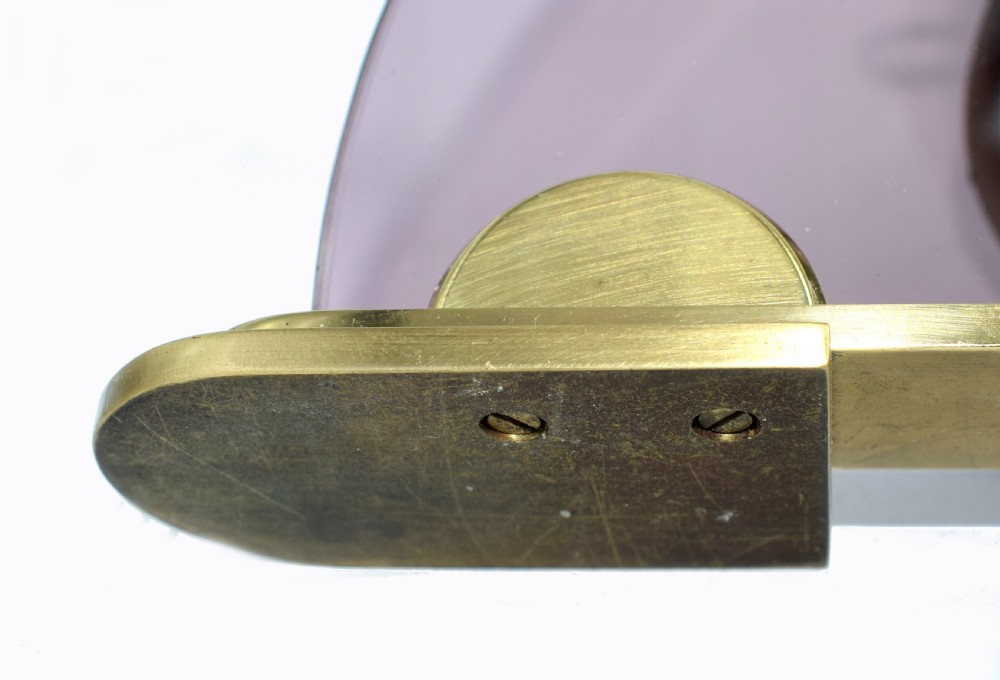 Art Deco Pink Mantle Clock by Smiths Clock makers, Circa 1930 View VI