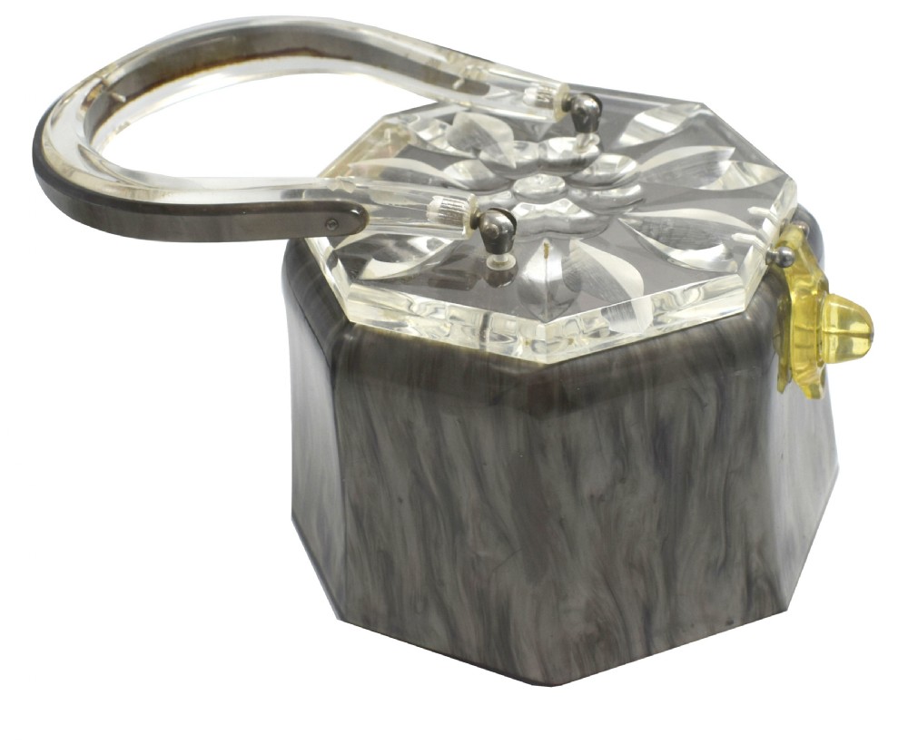Ladies 1950's Lucite bag By Rialto of New York View II