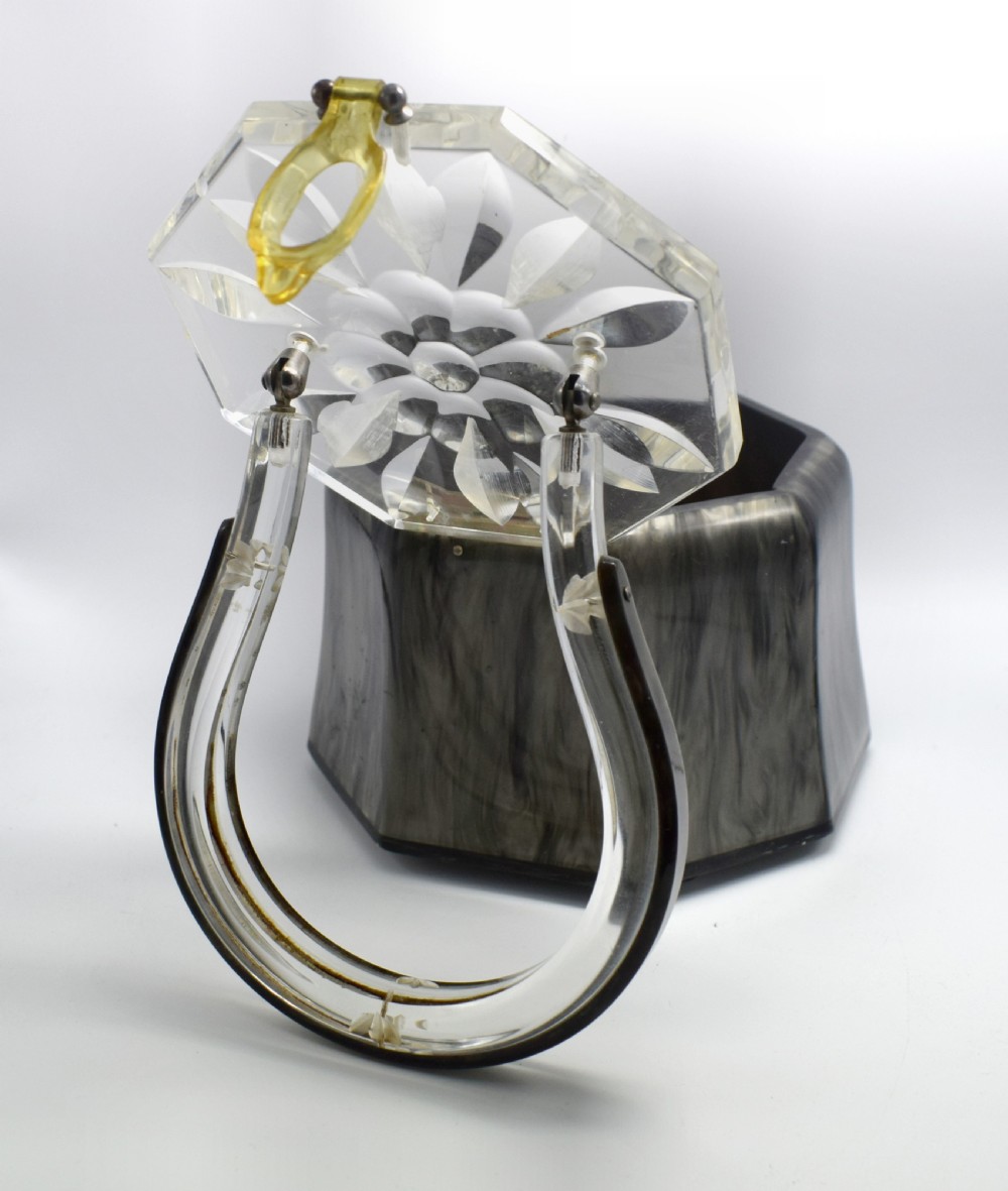 Ladies 1950's Lucite bag By Rialto of New York View IV
