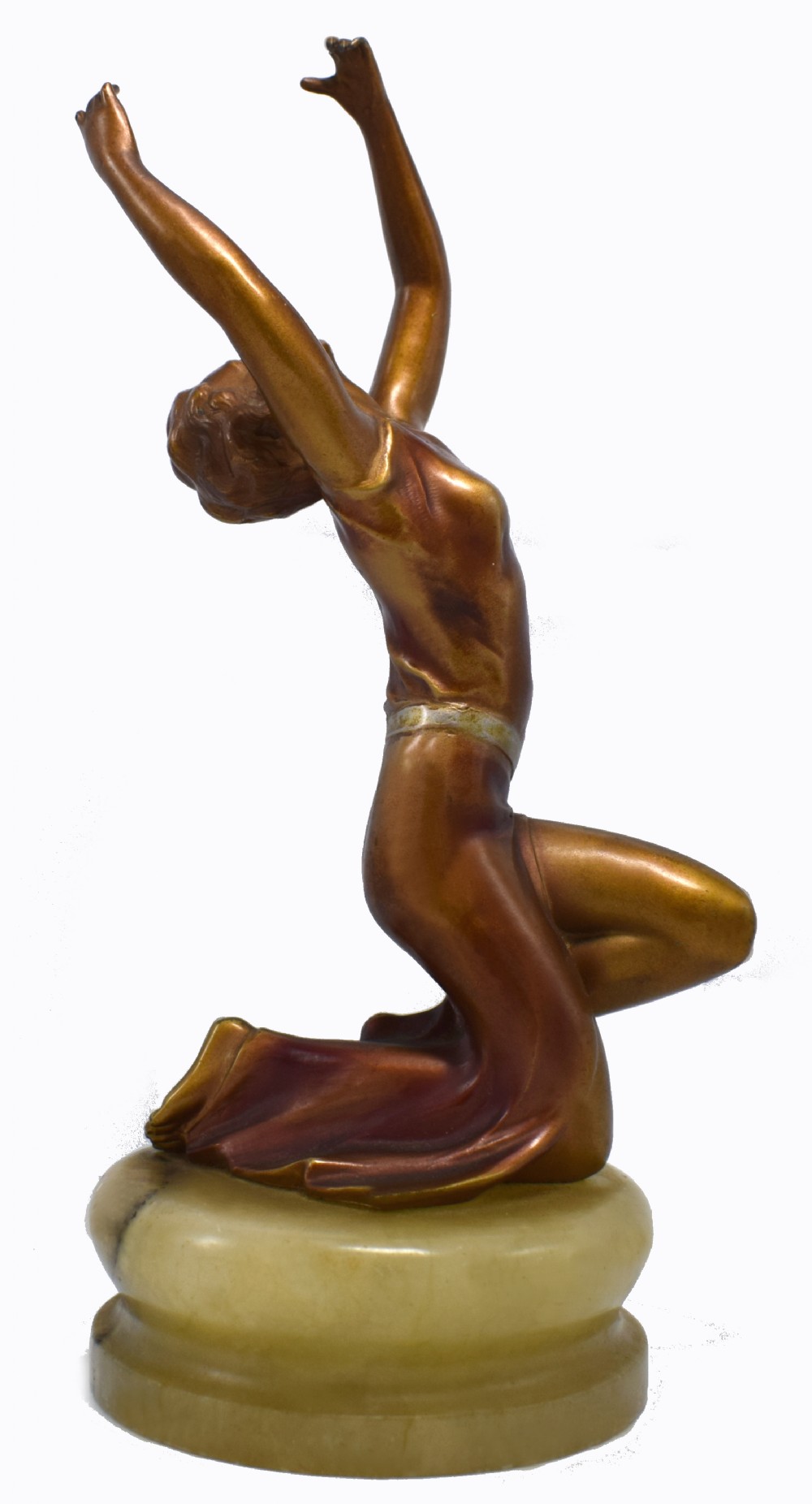 Art Deco Cold Painted Figural Dancer, Circa 1930