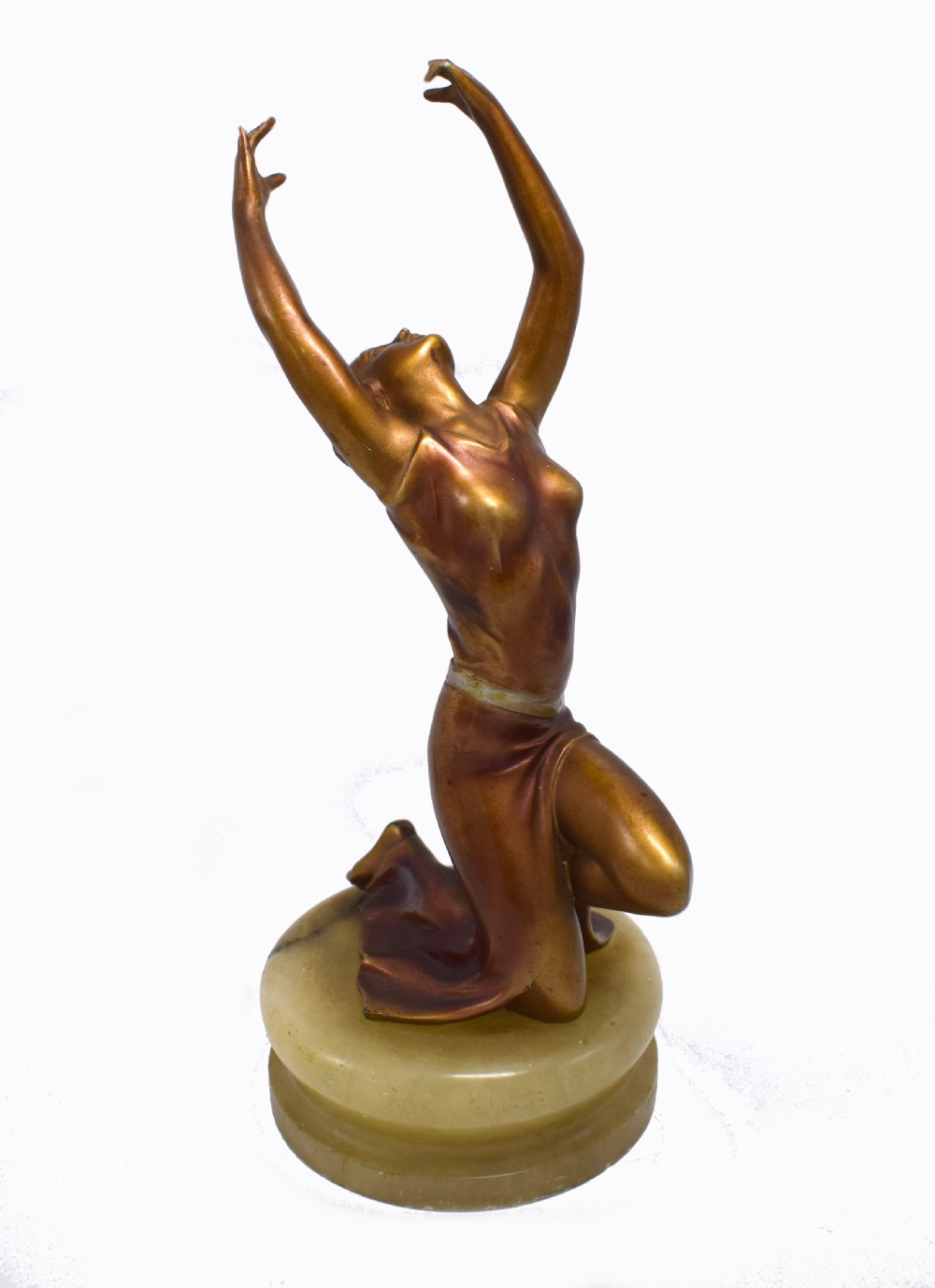 Art Deco Cold Painted Figural Dancer, Circa 1930 View II