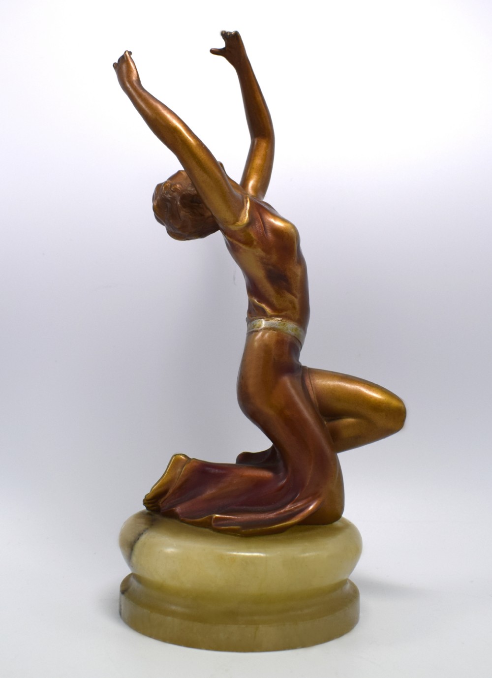 Art Deco Cold Painted Figural Dancer, Circa 1930 View VII