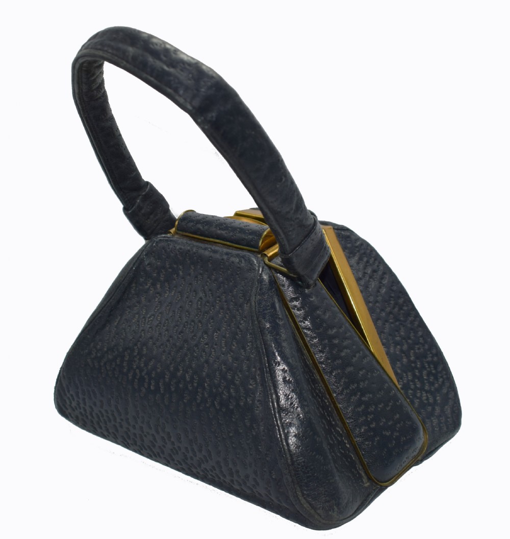 Ladies Art Deco 1930's Stylish Pyramid Box Bag View II