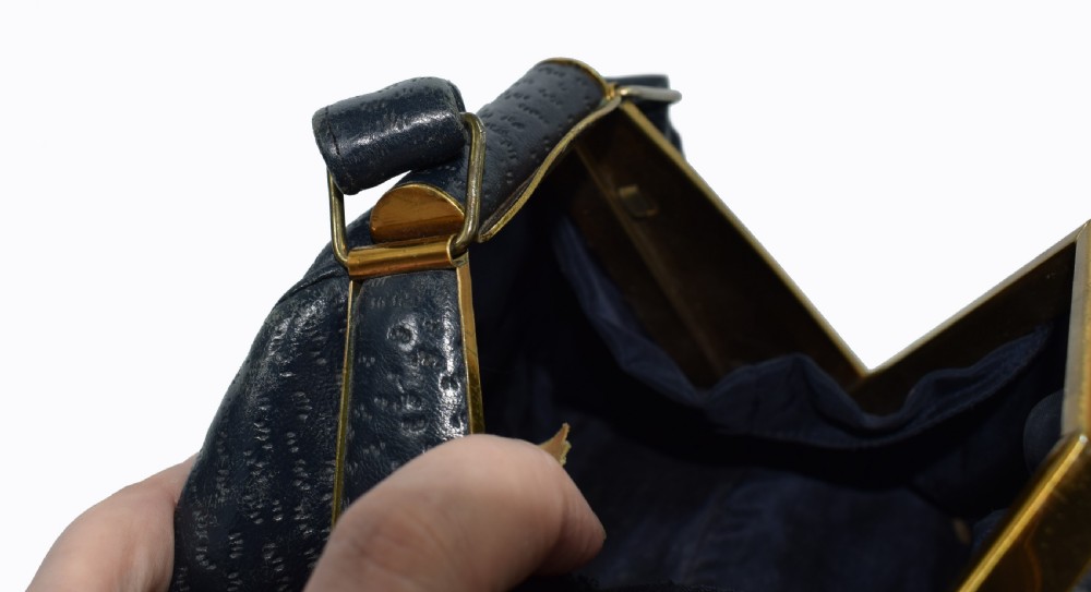 Ladies Art Deco 1930's Stylish Pyramid Box Bag View III