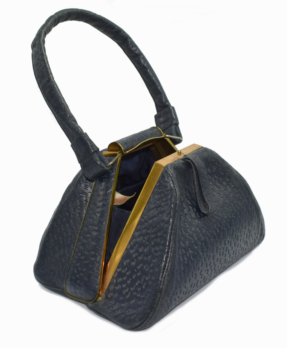 Ladies Art Deco 1930's Stylish Pyramid Box Bag View V