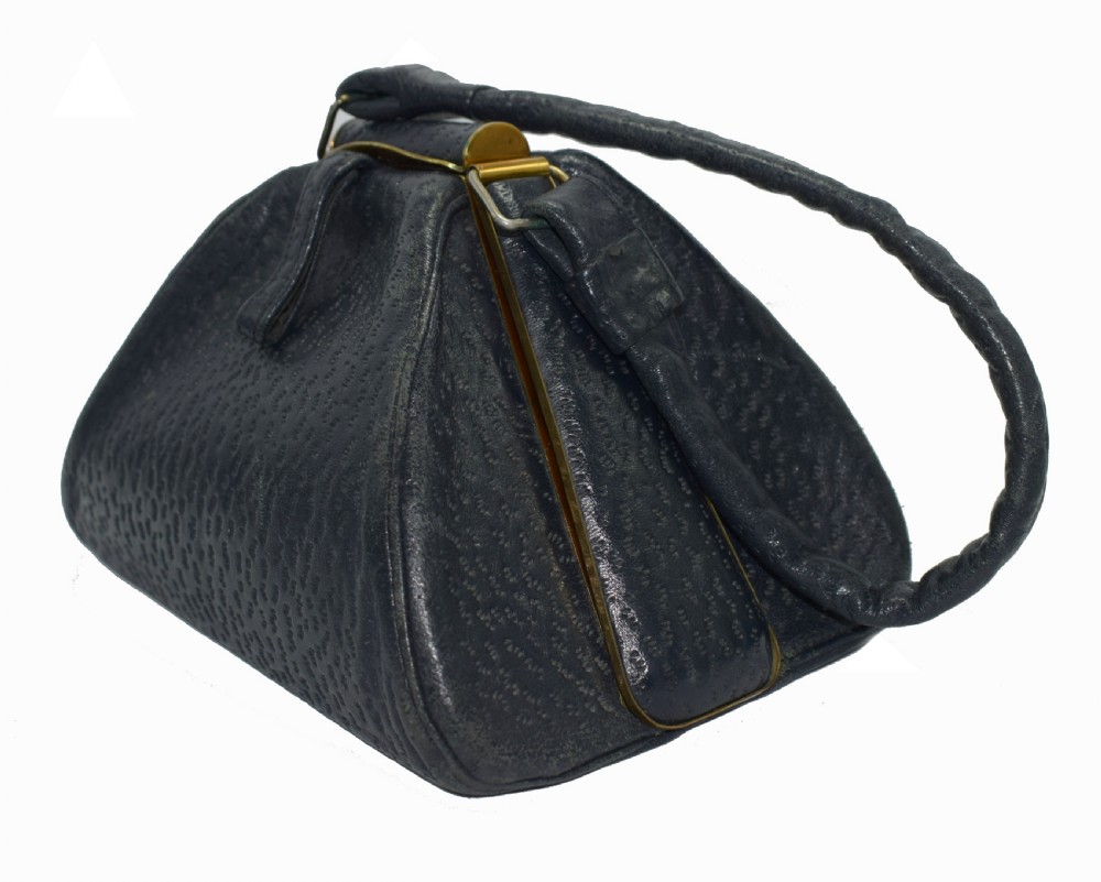 Ladies Art Deco 1930's Stylish Pyramid Box Bag View IX