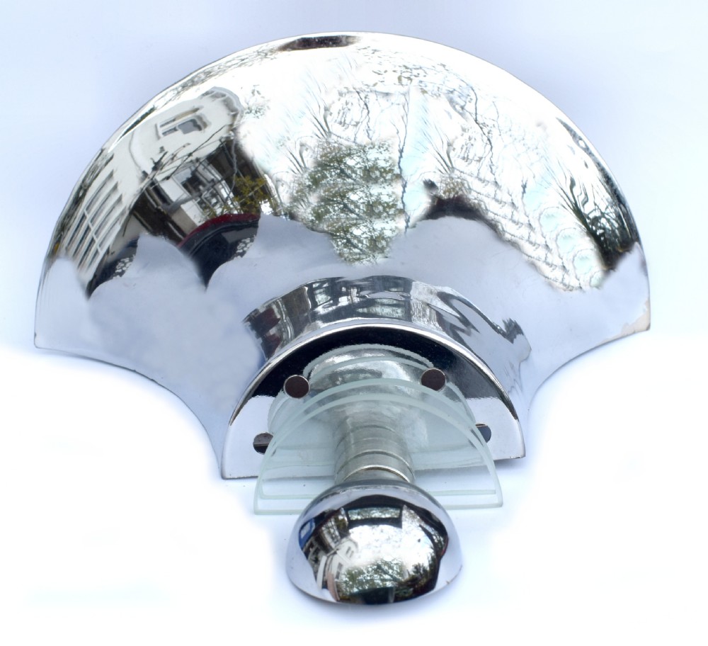 Set Of Four Art Deco Wall Lights View VIII