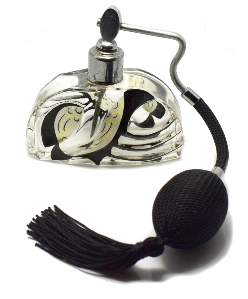 1930's Art Deco Ladies Perfume Bottle