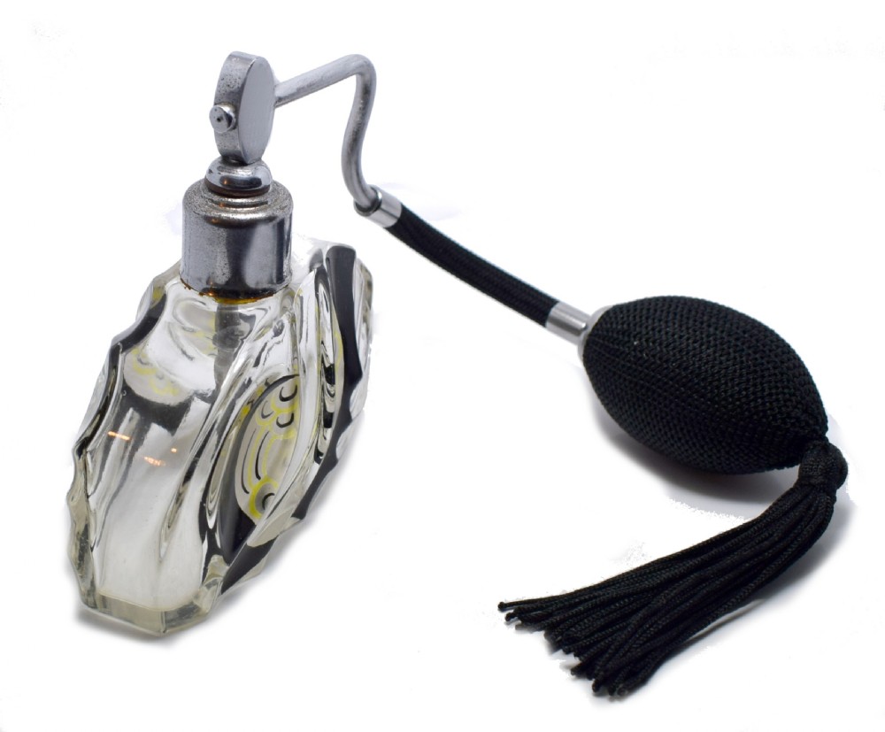1930's Art Deco Ladies Perfume Bottle View III