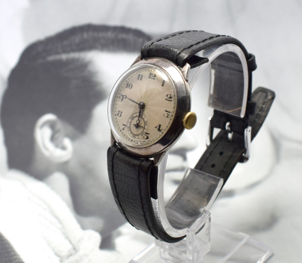 Art Deco 1930's Mens Manual Wrist Watch View III