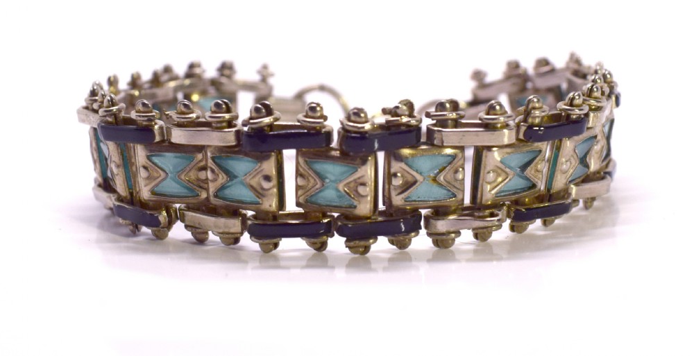 Art Deco Bracelet by Jacob Bengel, circa 1930