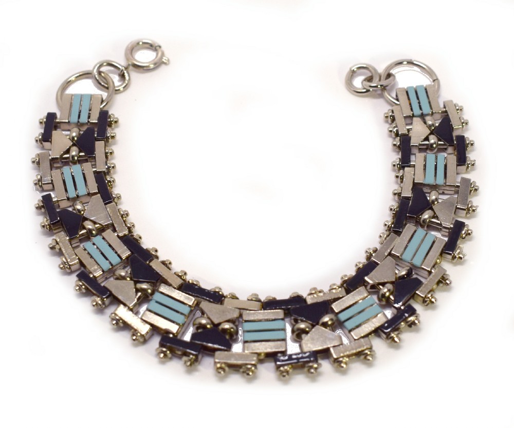 Art Deco 1930's Bracelet by Jakob Bengel, Germany