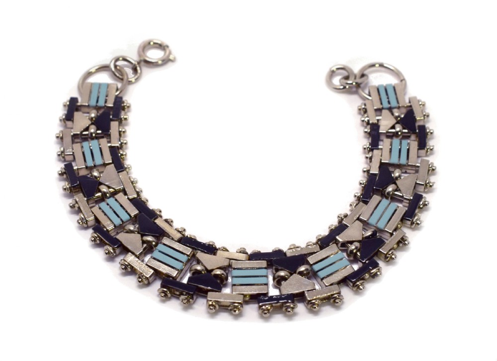 Art Deco 1930's Bracelet by Jakob Bengel, Germany View III