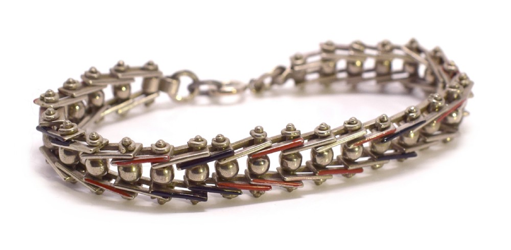 Art Deco 1930's Bracelet by Jakob Bengel, Germany View VI