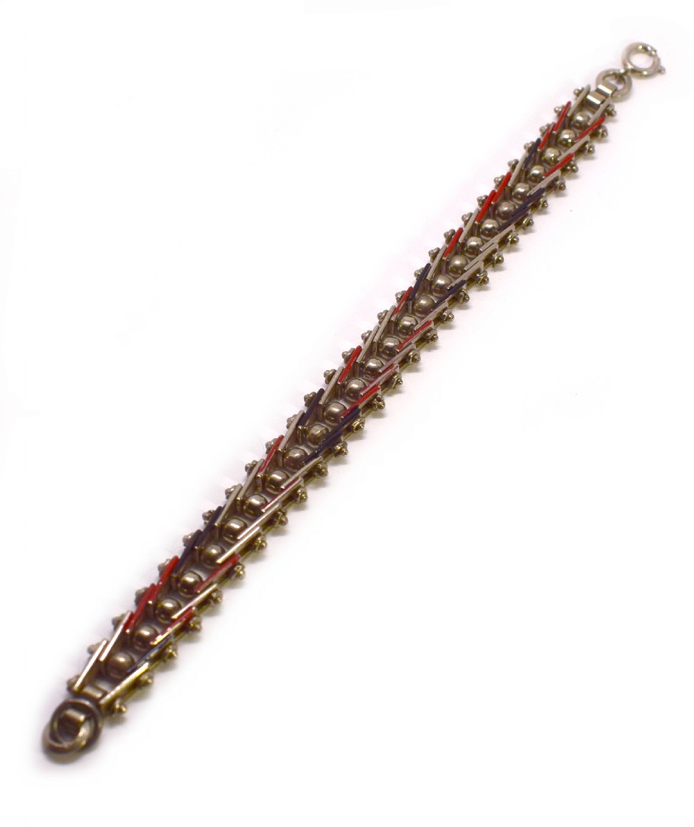 Art Deco 1930's Bracelet by Jakob Bengel, Germany View VII