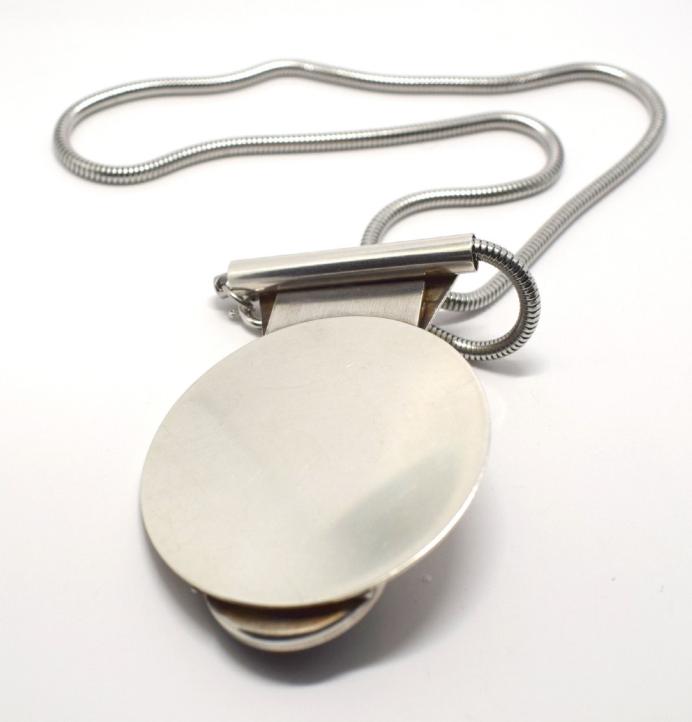 Art Deco Geometric Modernist Ladies Necklace View VIII