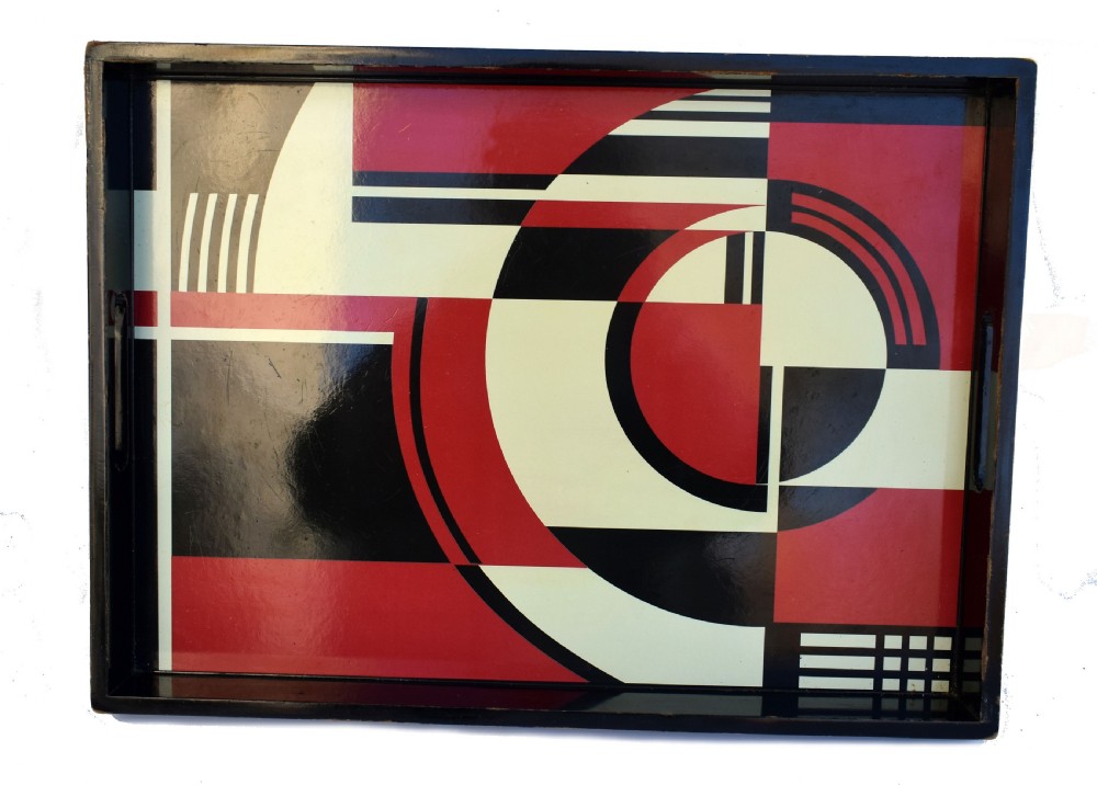 Art Deco Cocktail Tray View III