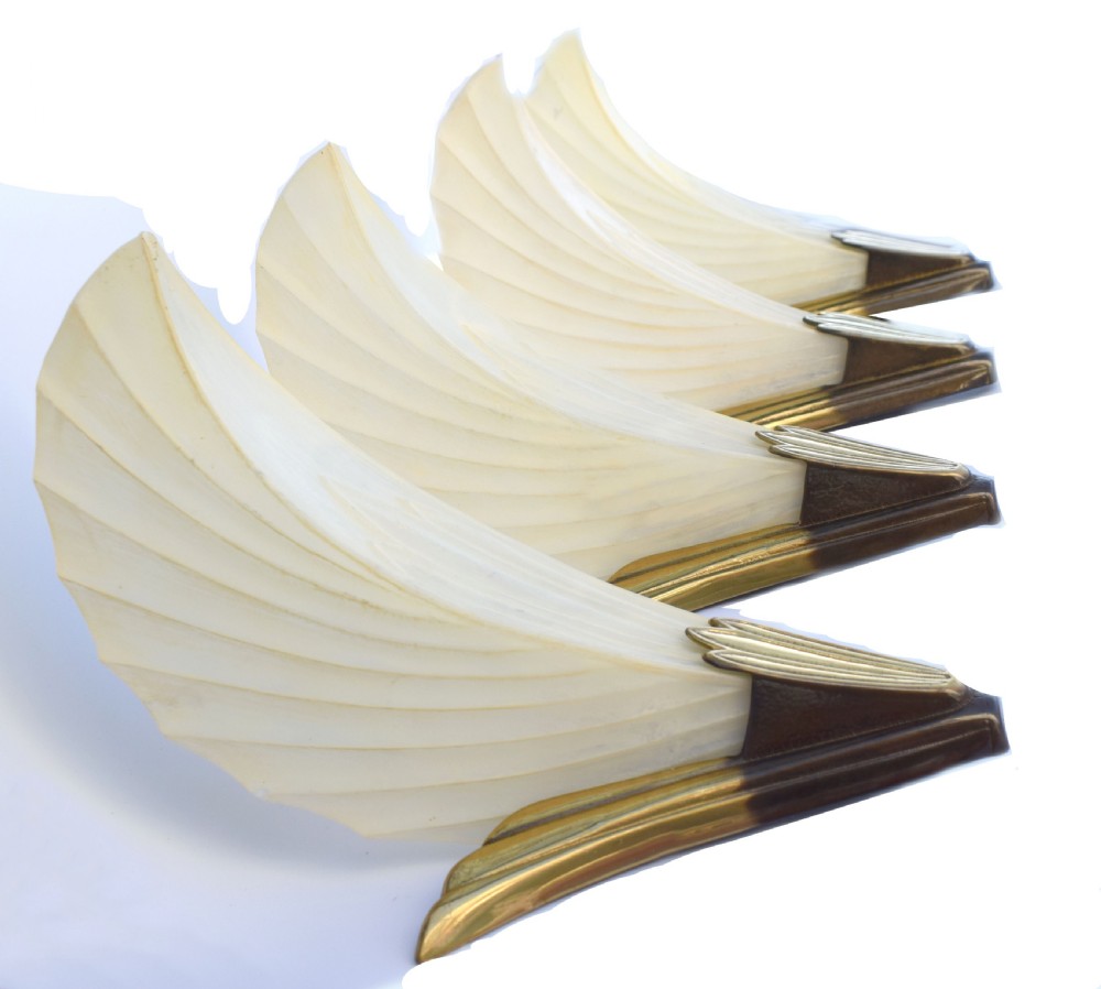 1930's Art Deco Wall Lights - Set Of Four View VI