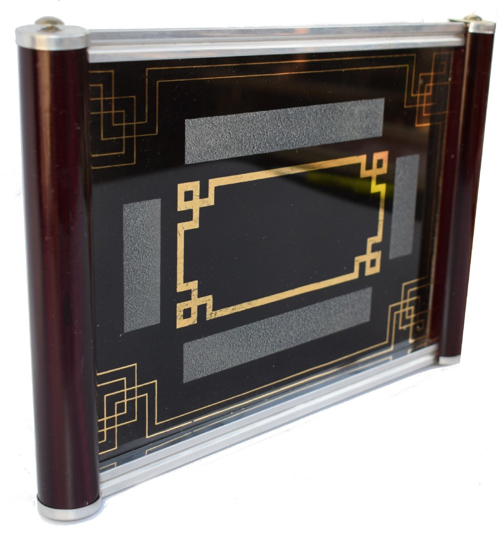 1930s Art Deco French Drinks Tray View V
