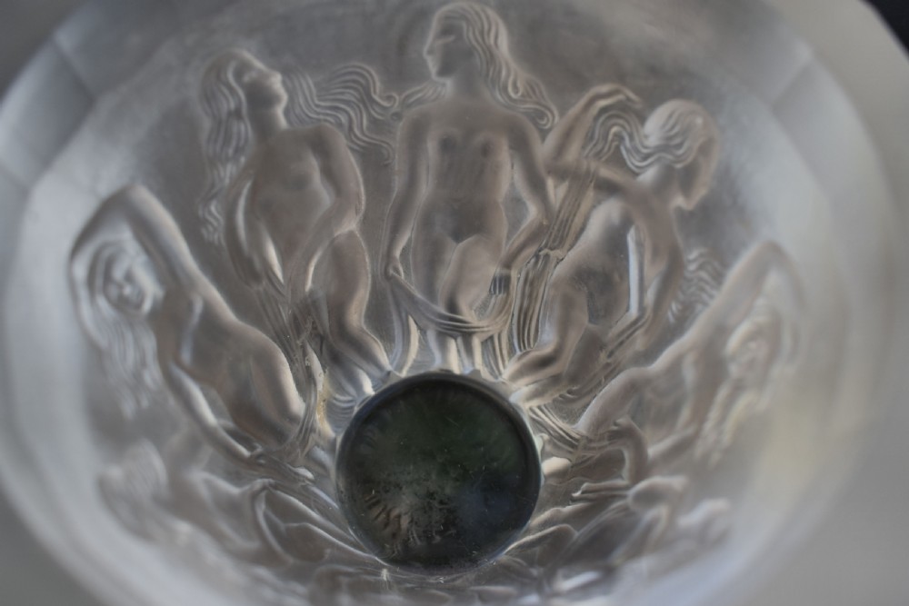 Art Deco 1930's Czech Vase, Dancing Nymphs View IV