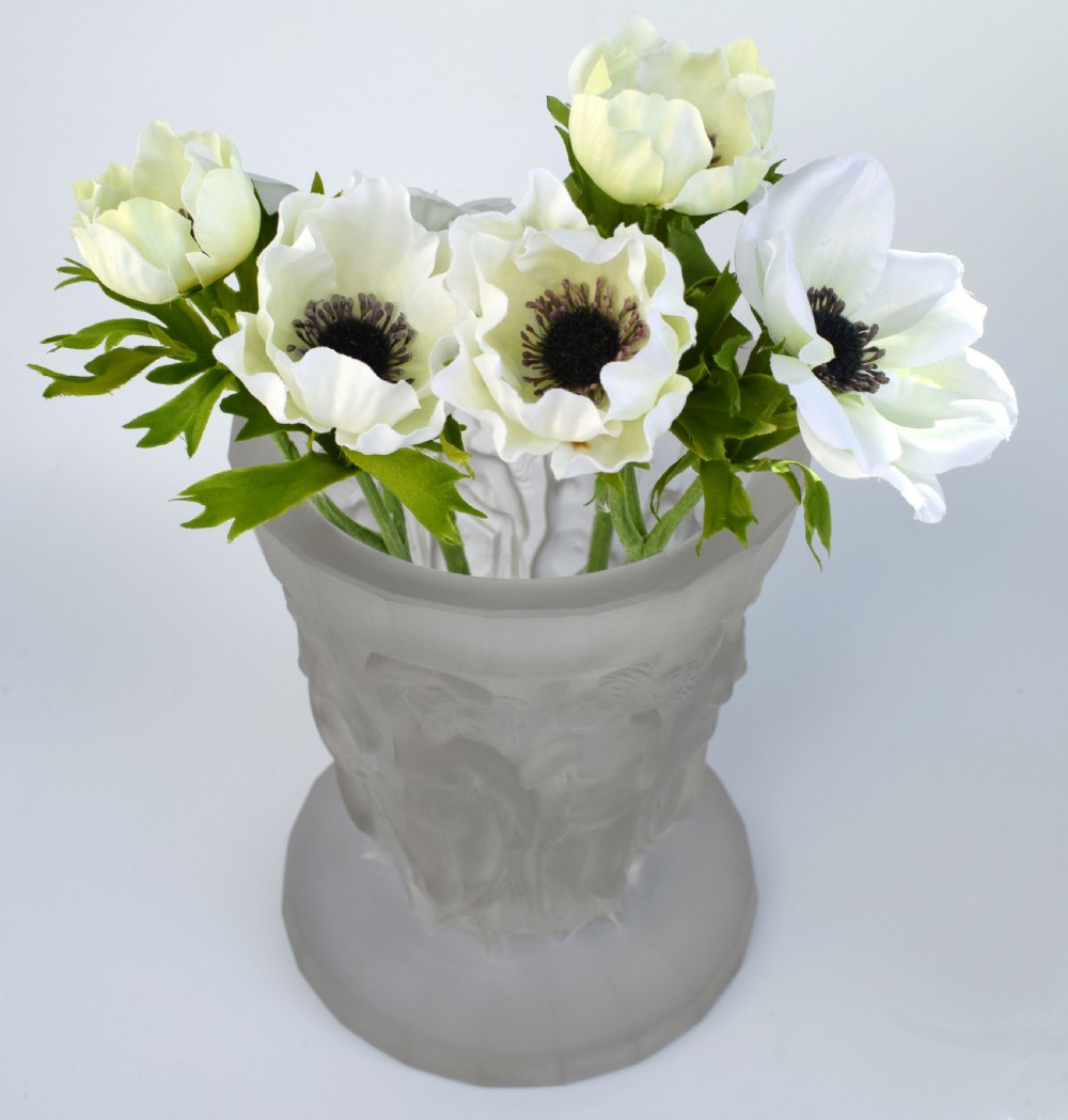 Art Deco 1930's Czech Vase, Dancing Nymphs View X