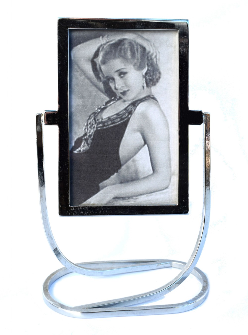 Art Deco 1930's Chrome Picture Frame