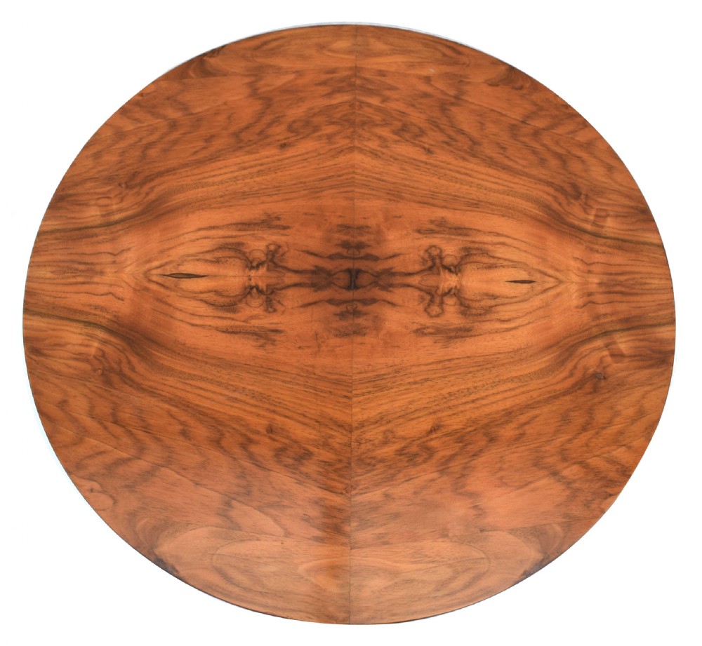 Art Deco Walnut Occasional Three Tier Table View III