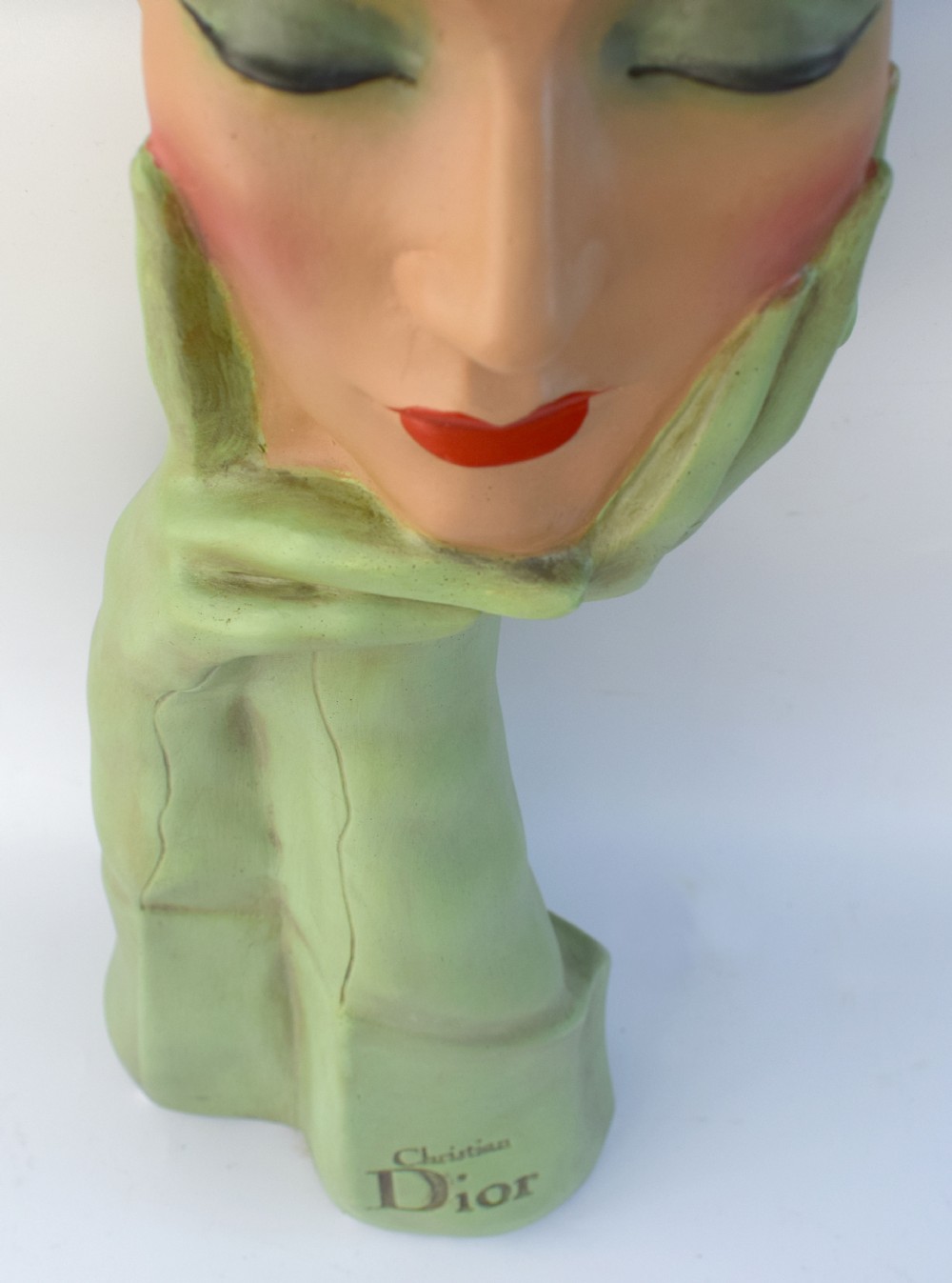 Beautiful Art Deco French Advertising Mannequin by Christian Dior, Paris View V