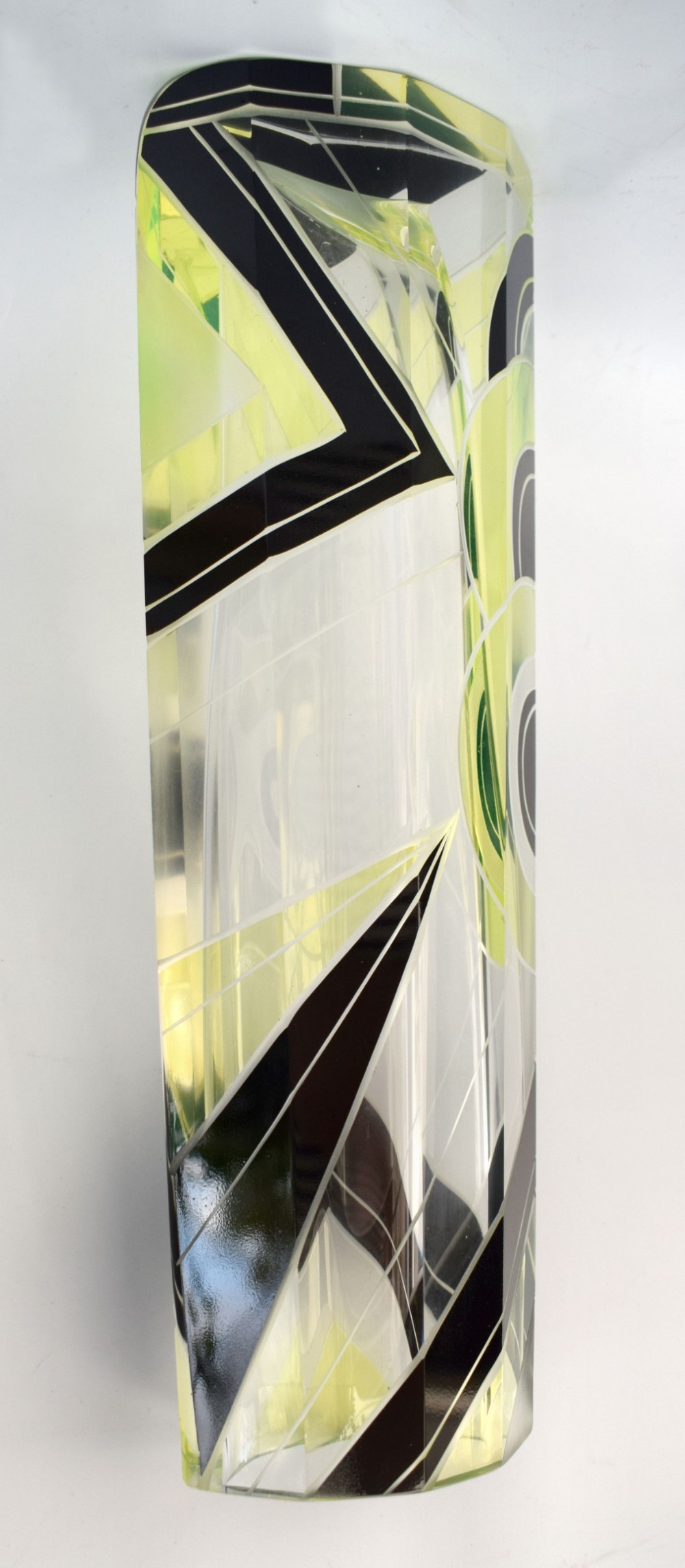 Art Deco 1930's Tall Vase By Karl Palda View VIII