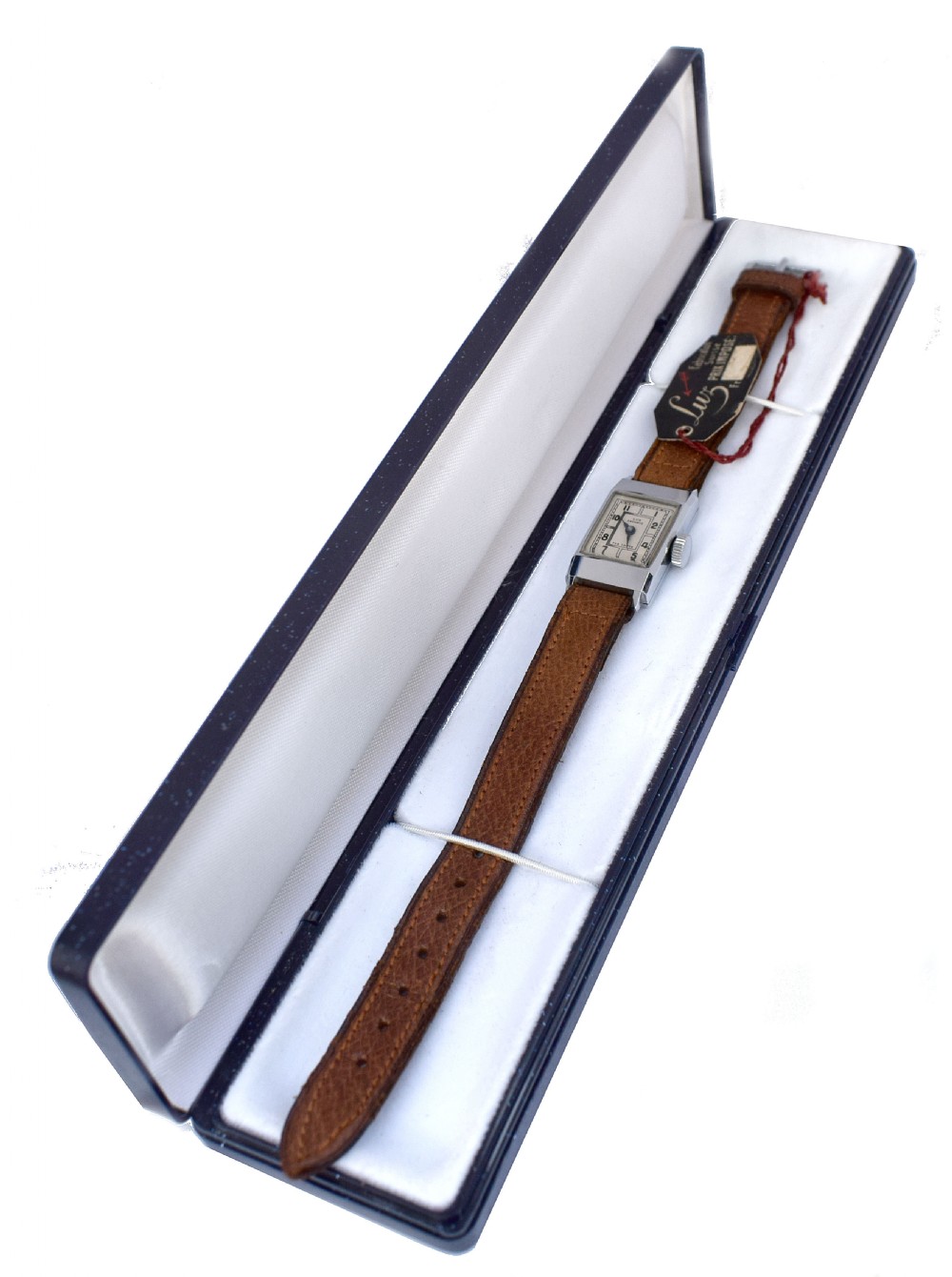 Ladies Art Deco Swiss Watch by Luz Geneve, c1930, perfect condition. View XIII