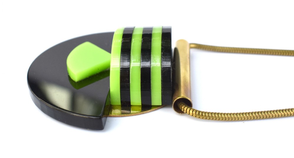 Art Deco Modernist Necklace View III