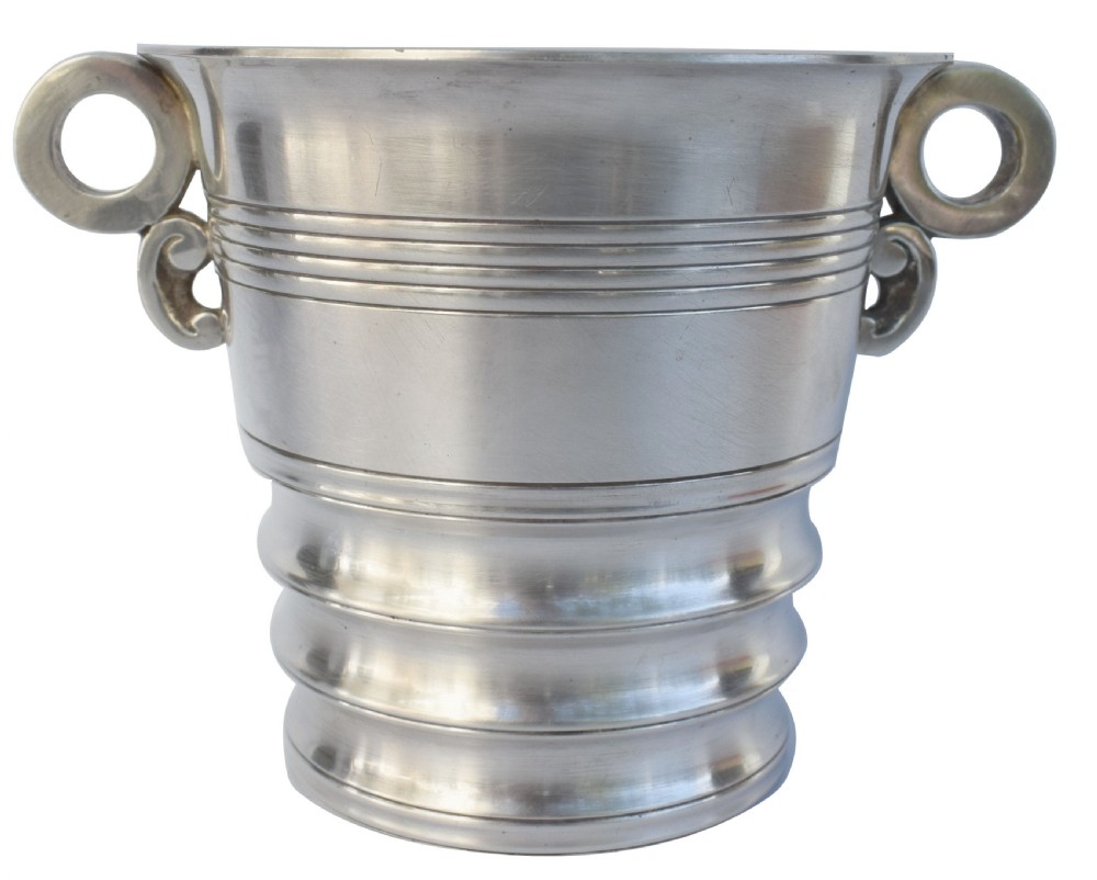 1930's Art Deco Modernist Ice Bucket