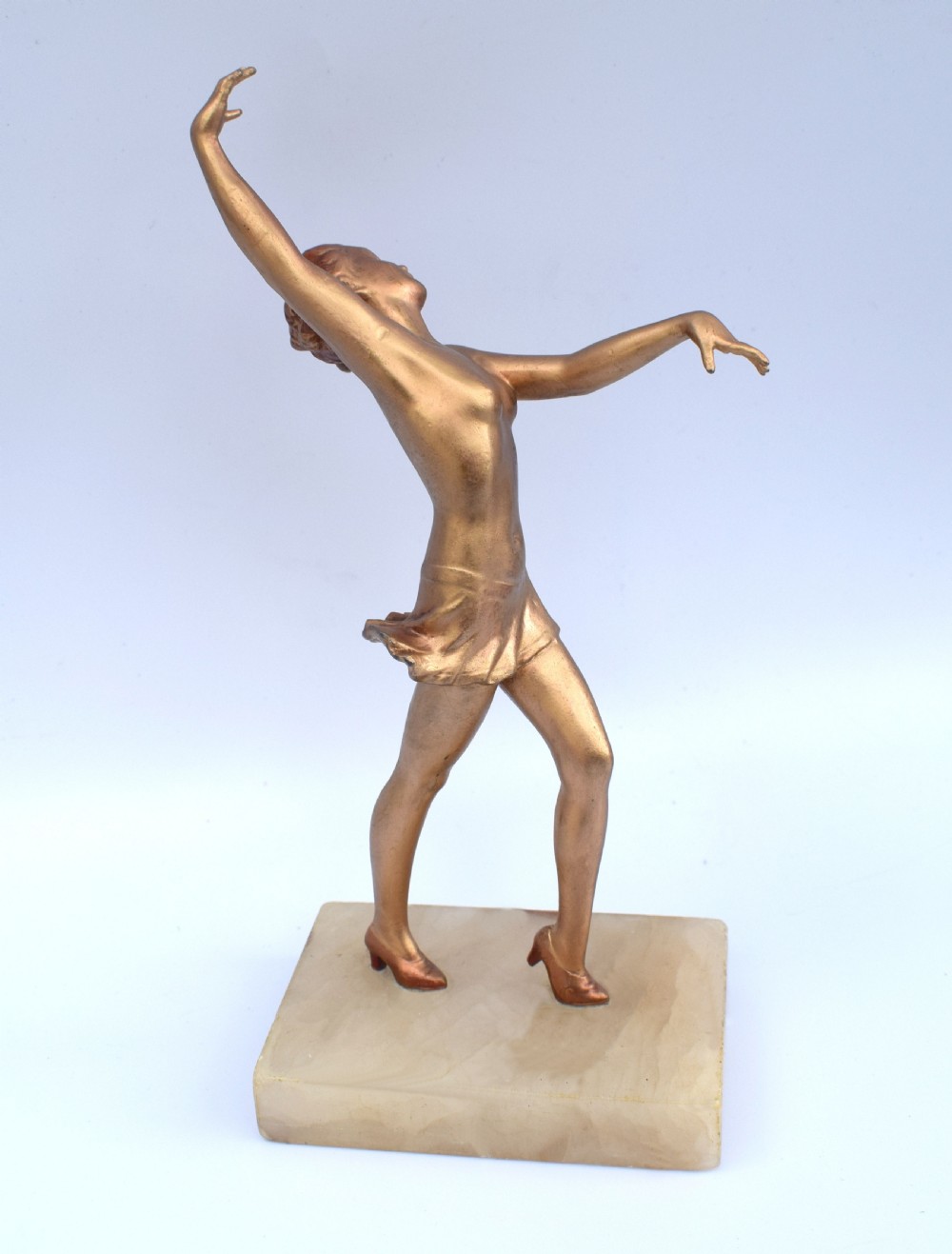 Art Deco Spelter Figure,  c1930