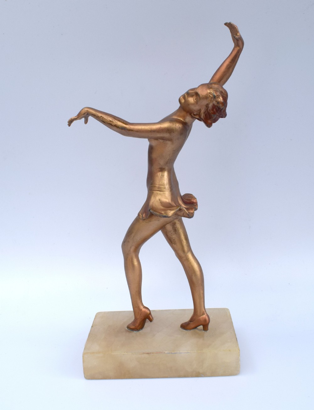 Art Deco Spelter Figure,  c1930 View V