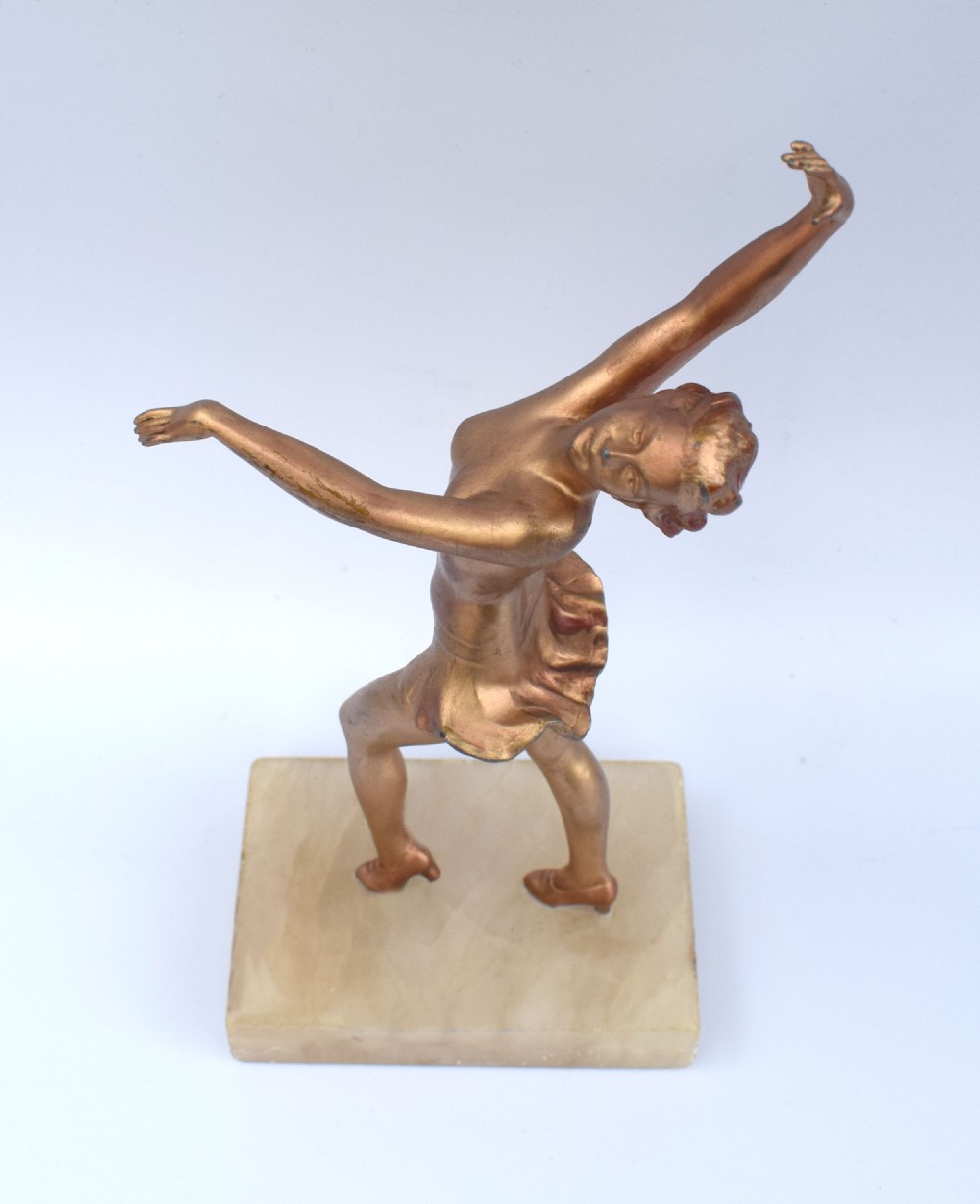 Art Deco Spelter Figure,  c1930 View VII