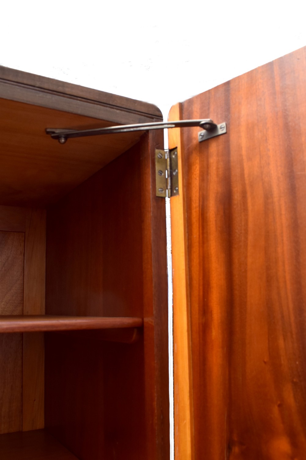 Art Deco Double Figured Walnut Wardrobe, C1930 View VIII