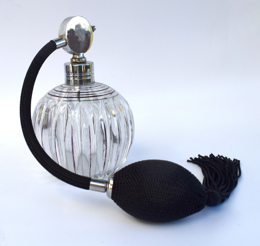 Original Art Deco Atomizer Bottle, 1930's View IV