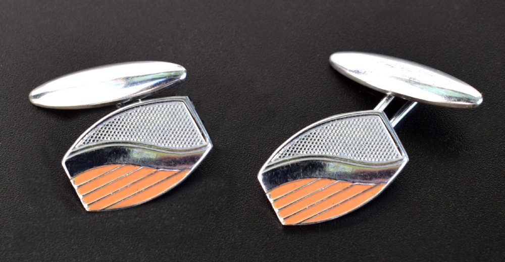 Fabulous pair of matching Art Deco men’s cufflinks