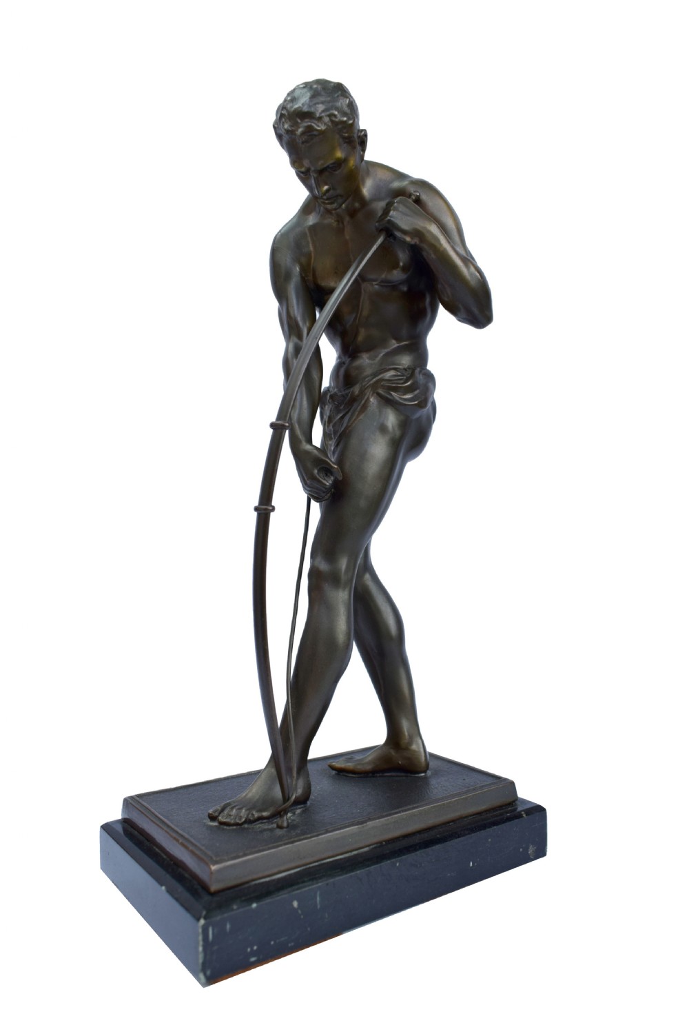 Art Deco Male Bronze Figure, France, c1930 View VI