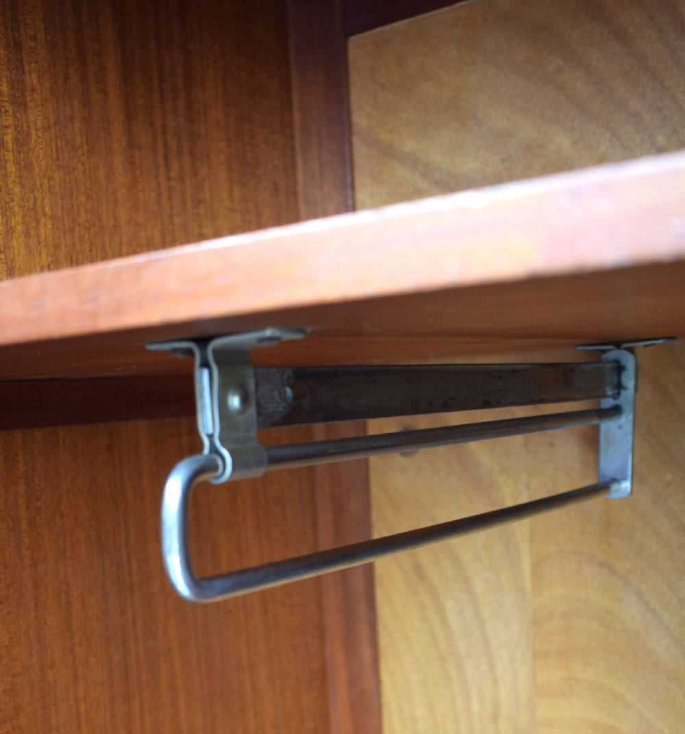 Art Deco Half Sized Wardrobe In Figured Walnut, Circa 1930 View VI