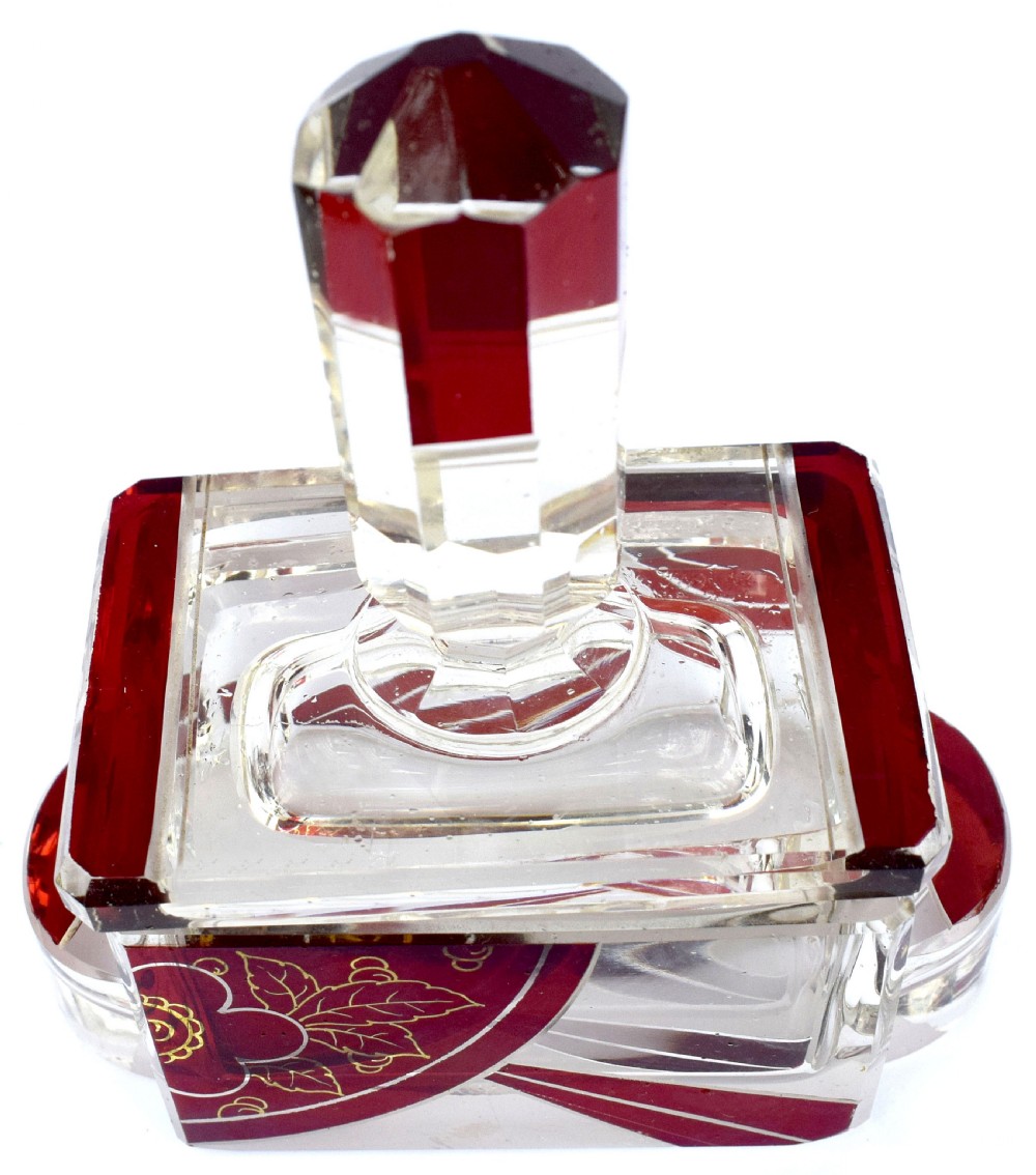 Art Deco Atomiser & Trinket Box By Karl Palda, c1930 View III