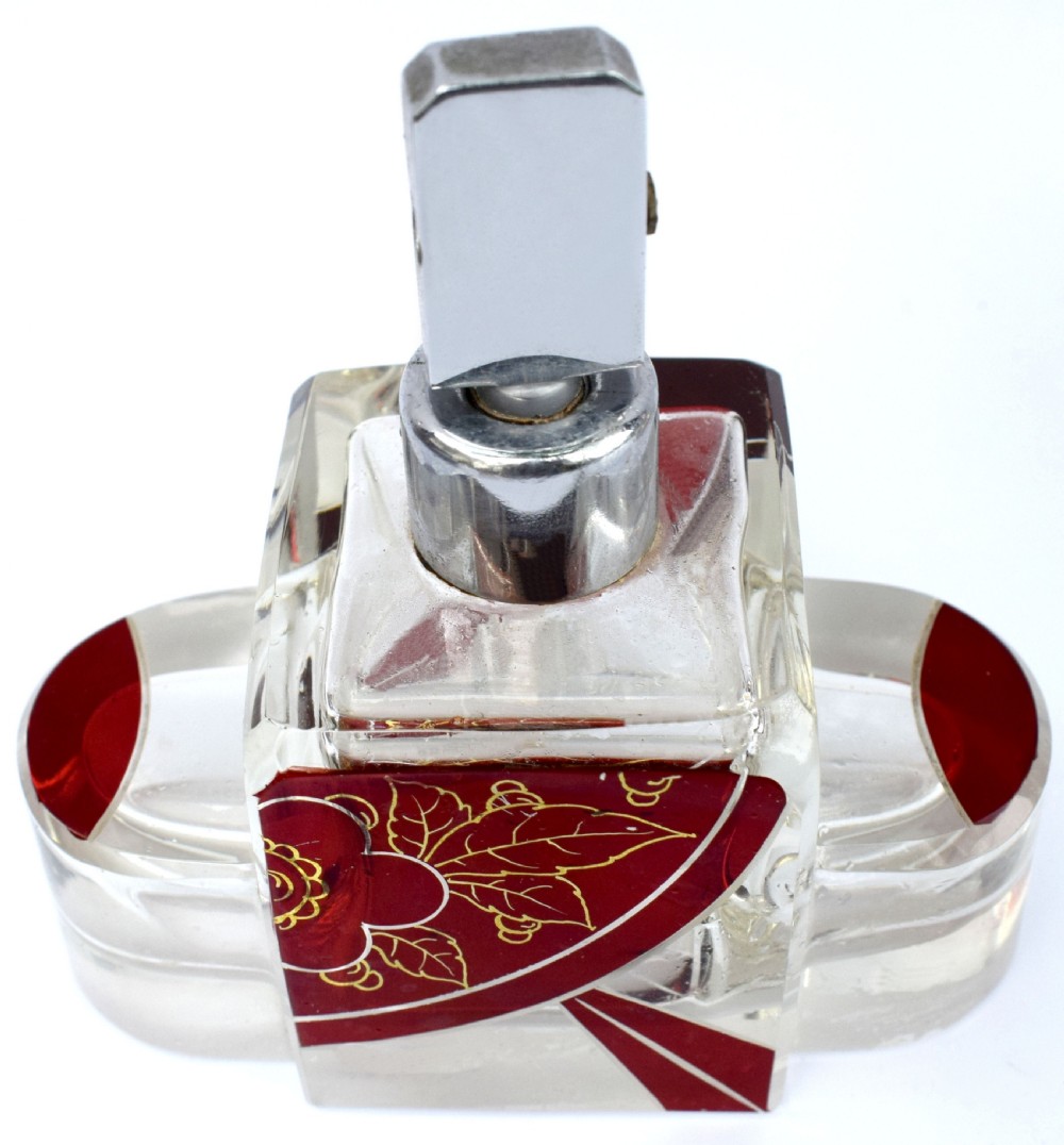 Art Deco Atomiser & Trinket Box By Karl Palda, c1930 View V