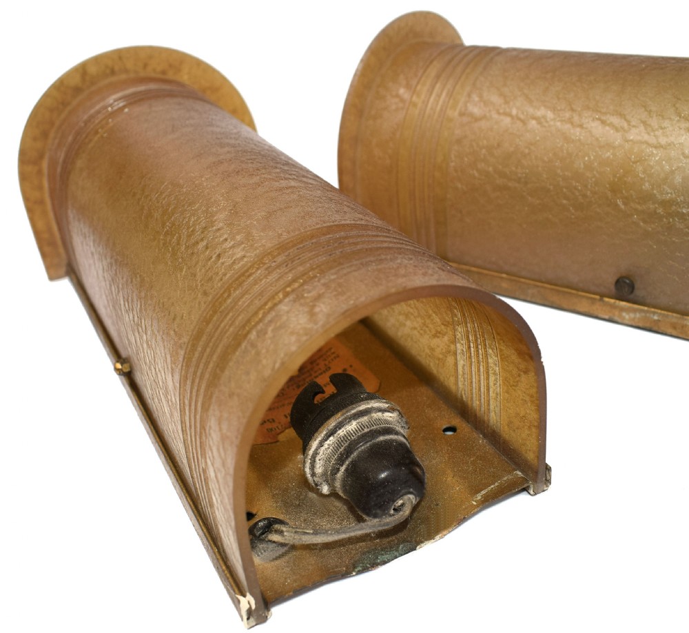 Pair Of 1930s Art Deco Wall lights View VIII