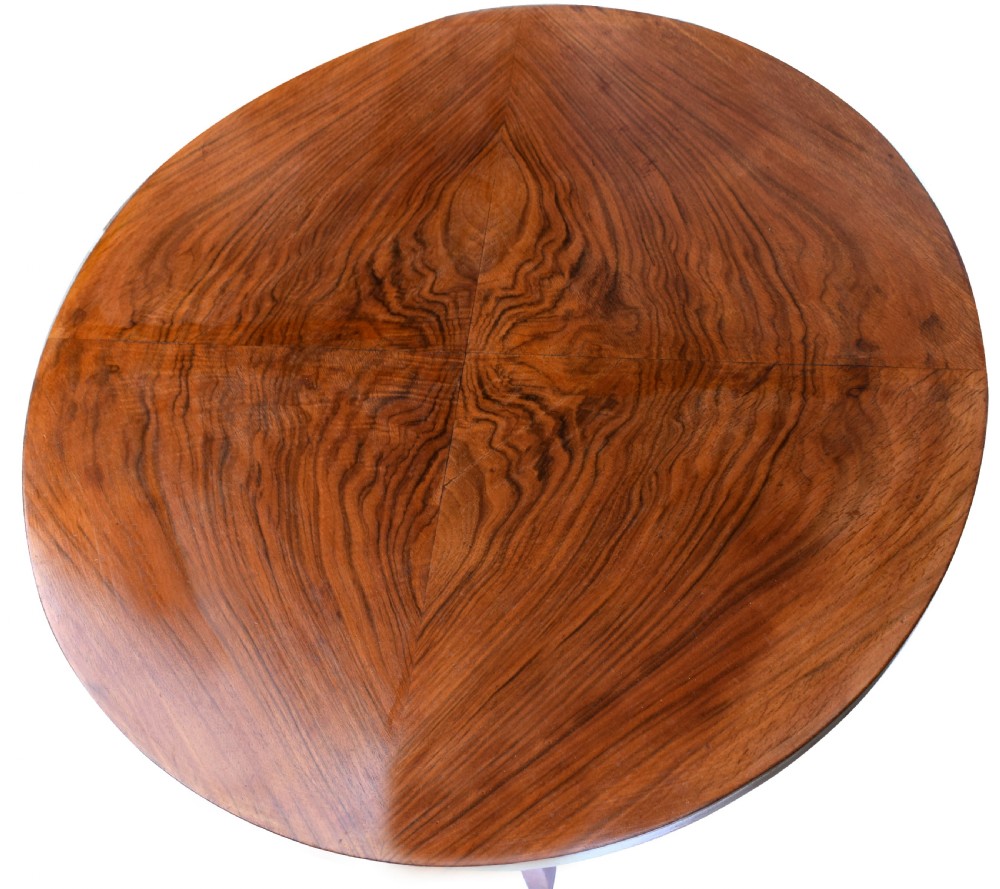 Art Deco Walnut Book Table, English, c1930 View VIII