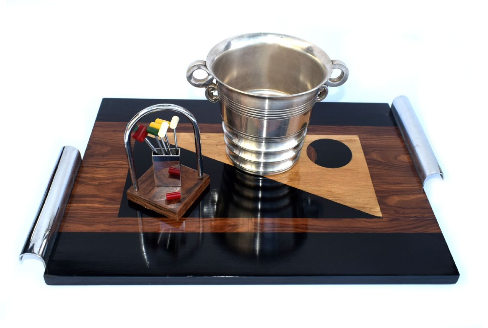 Art Deco Modernist Serving Tray, France, c1930 View II
