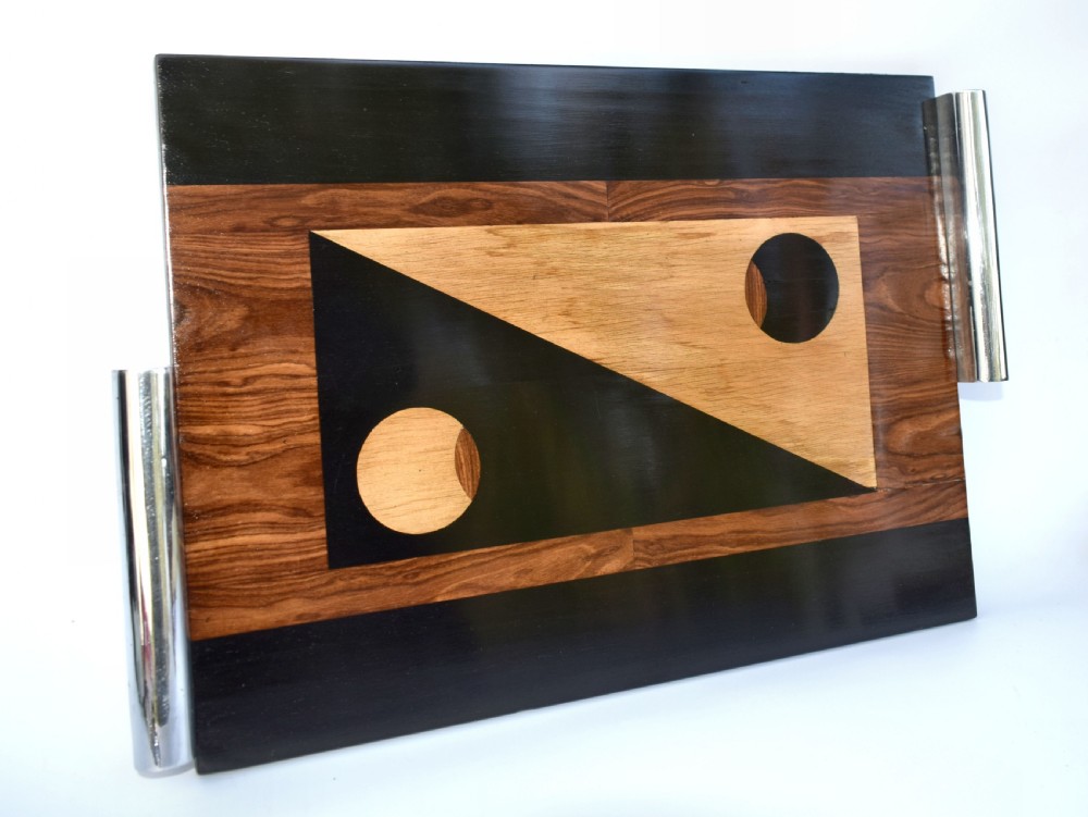Art Deco Modernist Serving Tray, France, c1930 View V