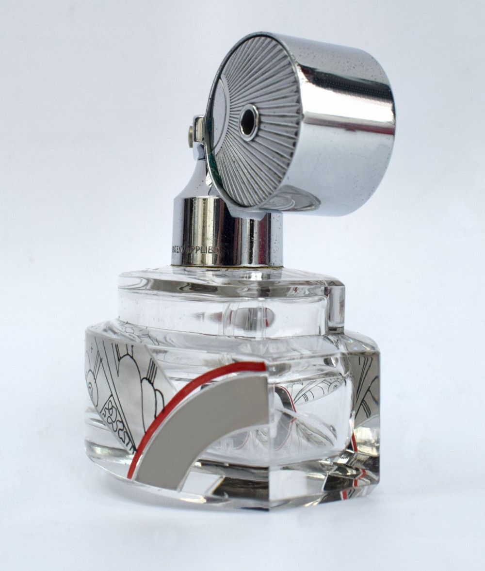 Original 1930's Art Deco Atomiser Bottle View II